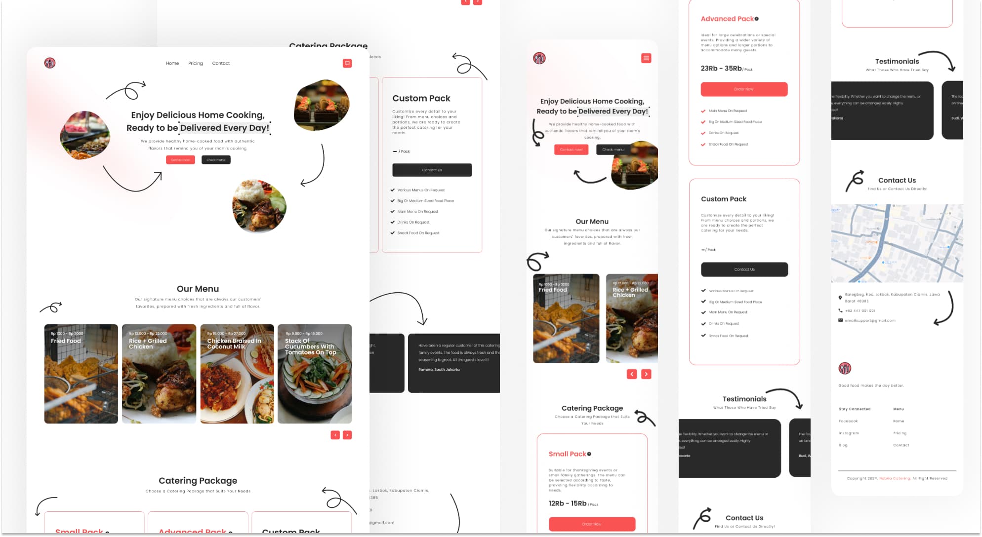 gambar nabila catering